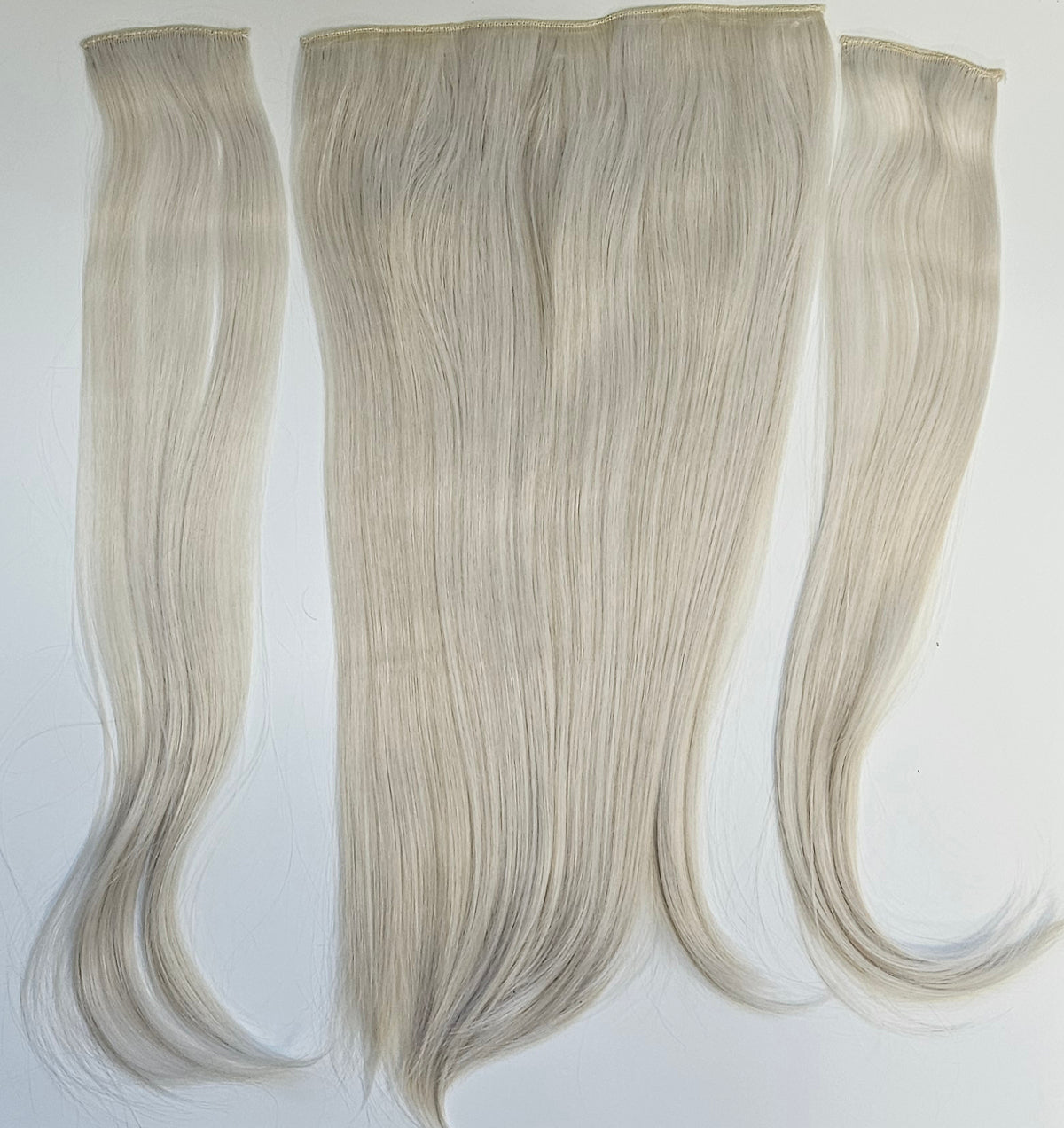 3 Piece Clip-in Light Ash Blonde