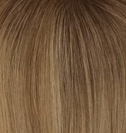 Catherine Human Hair Topper Mooca Rooted