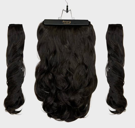 4 Dark Brown Kate 3 Piece Wavy Clip-in 22inch