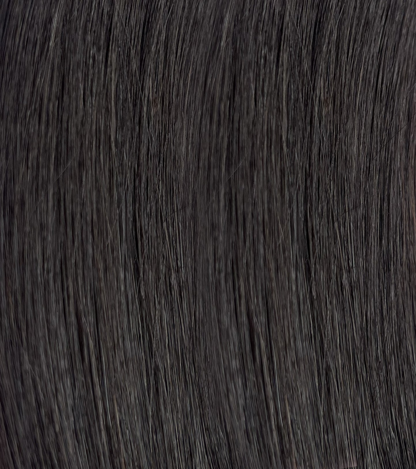 Colour OFF BLACK Invisible Length Human Hair Extensions