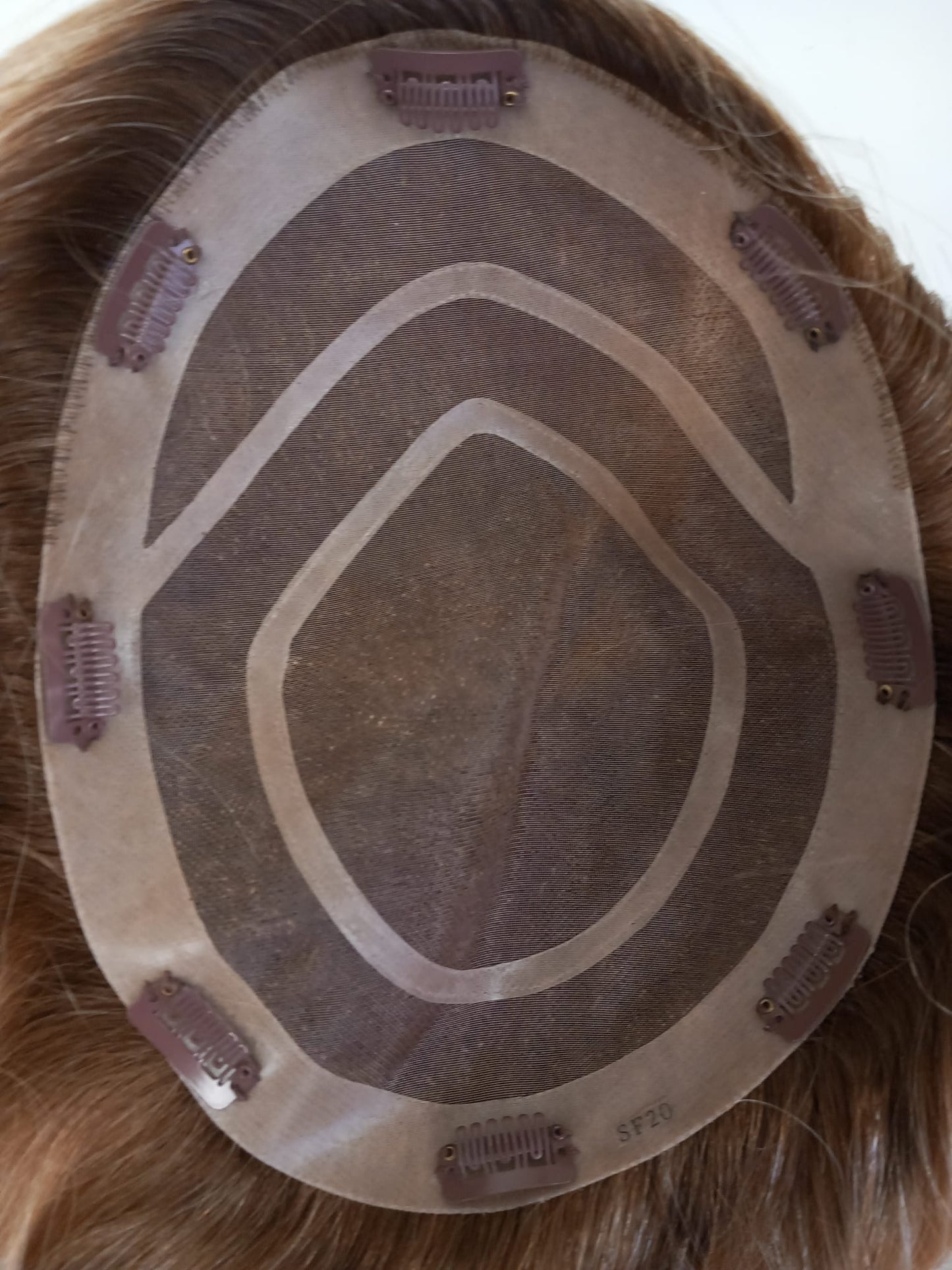 Catherine Human Hair Topper Colour 16