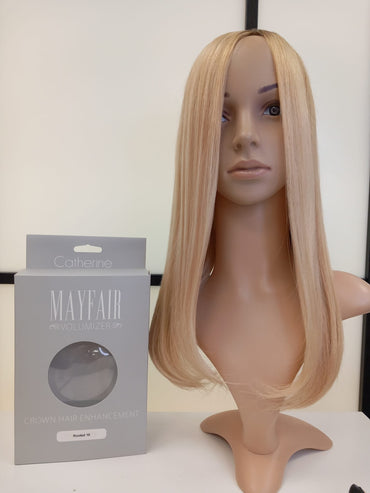 Catherine Human Hair Topper Colour 16