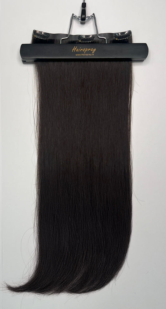 Human Hair Filler Clip-in Colour 1B