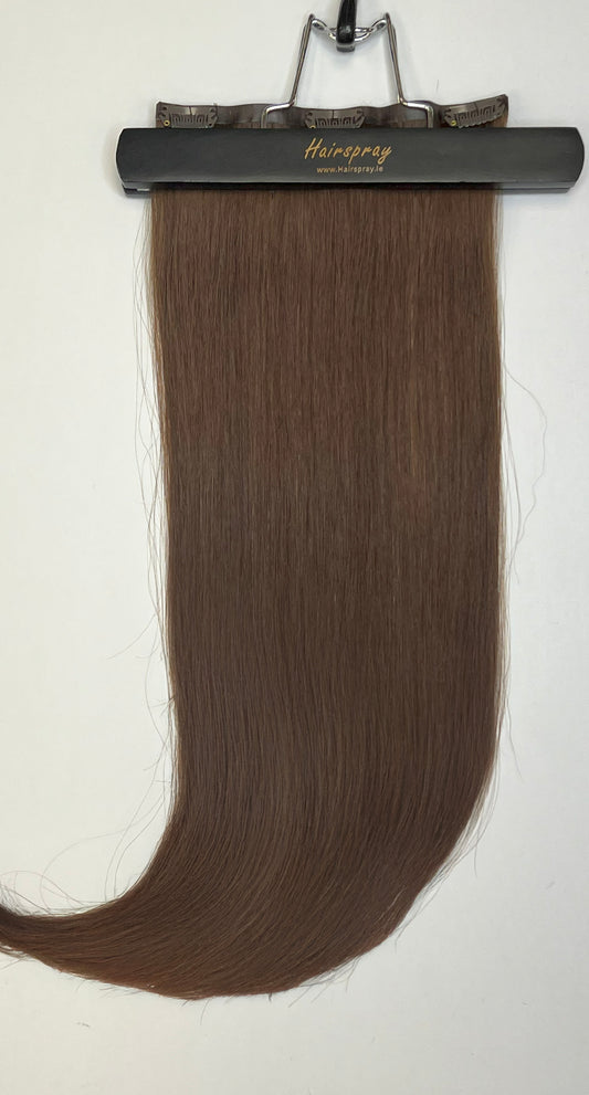Human Hair Filler Clip-in Brown