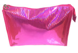 Metalic Dark Pink Cosmetic Bag