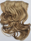 Chocolate Blonde Hairspray Clip-in Extensions Wavy