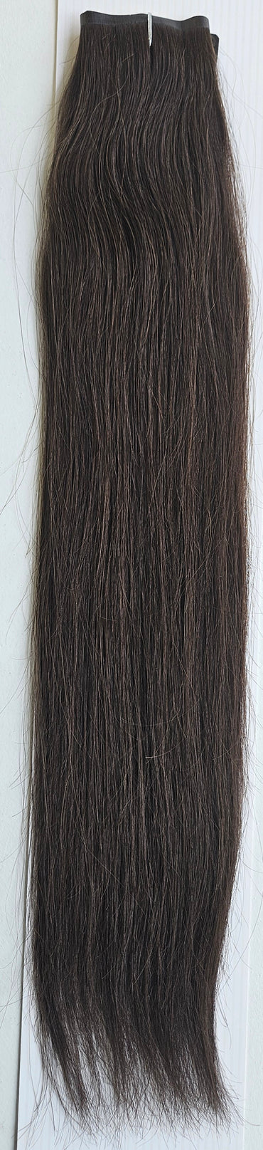 Human Hair Filler Clip-in Colour 2 - "16 inches