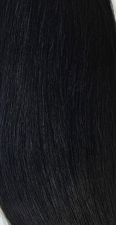 Human Hair Ponytail Colour 1B