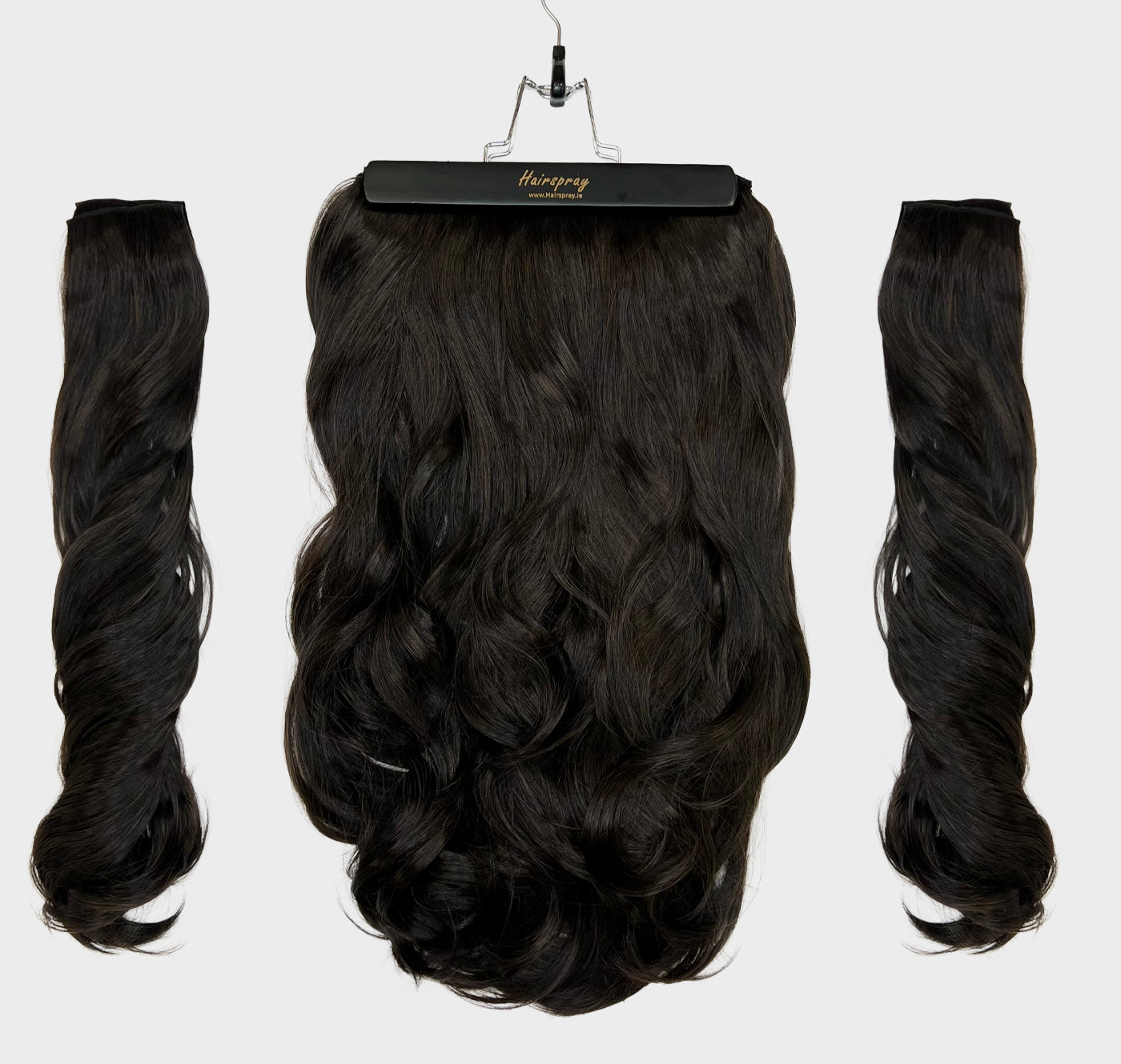 4 Dark Brown Kate 3 Piece Wavy Clip-in 22inch