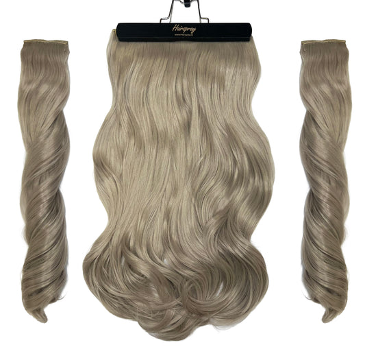 Silver Ice Kate 3 Piece Wavy Clip-in 22inch