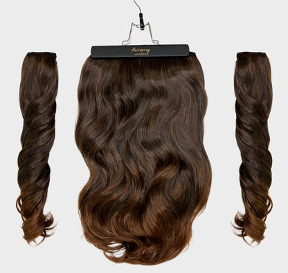 Ginger Brown Kate 3 Piece Wavy Clip-In 22inch