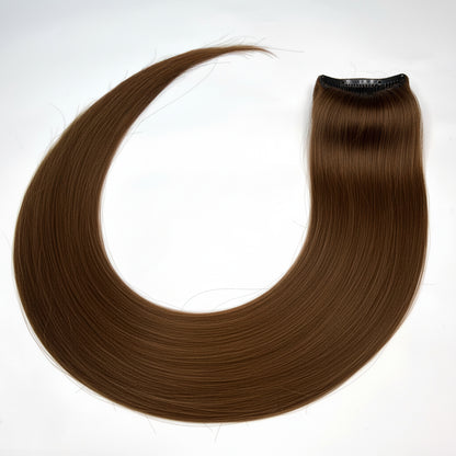 MEDIUM BROWN - Invisible Length Human Hair Extensions