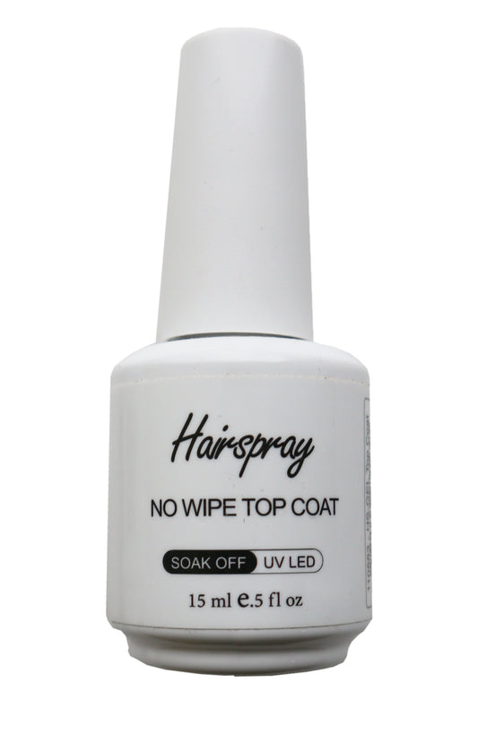 Hairspray Gel No Wipe Top Coat