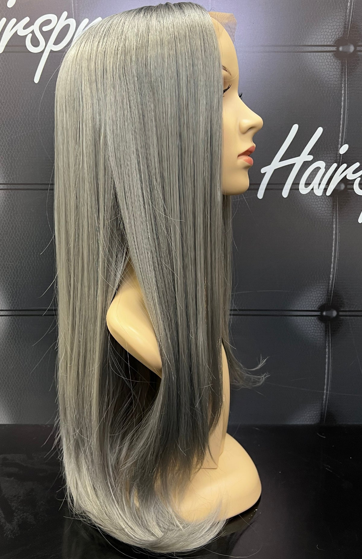 MADISON WIG 2 COLOR OMBRÉ GREY BLACK