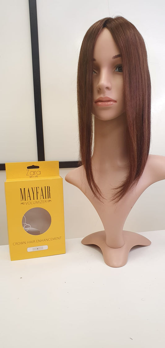 ZARA Medium Human Hair Topper Colour 4