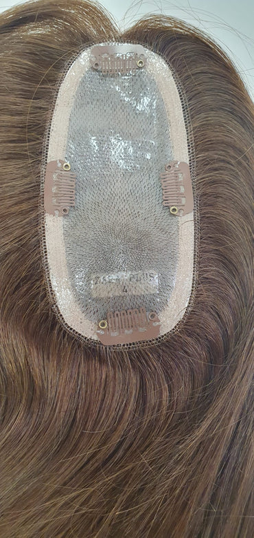 ZARA Medium Human Hair Topper Colour 4