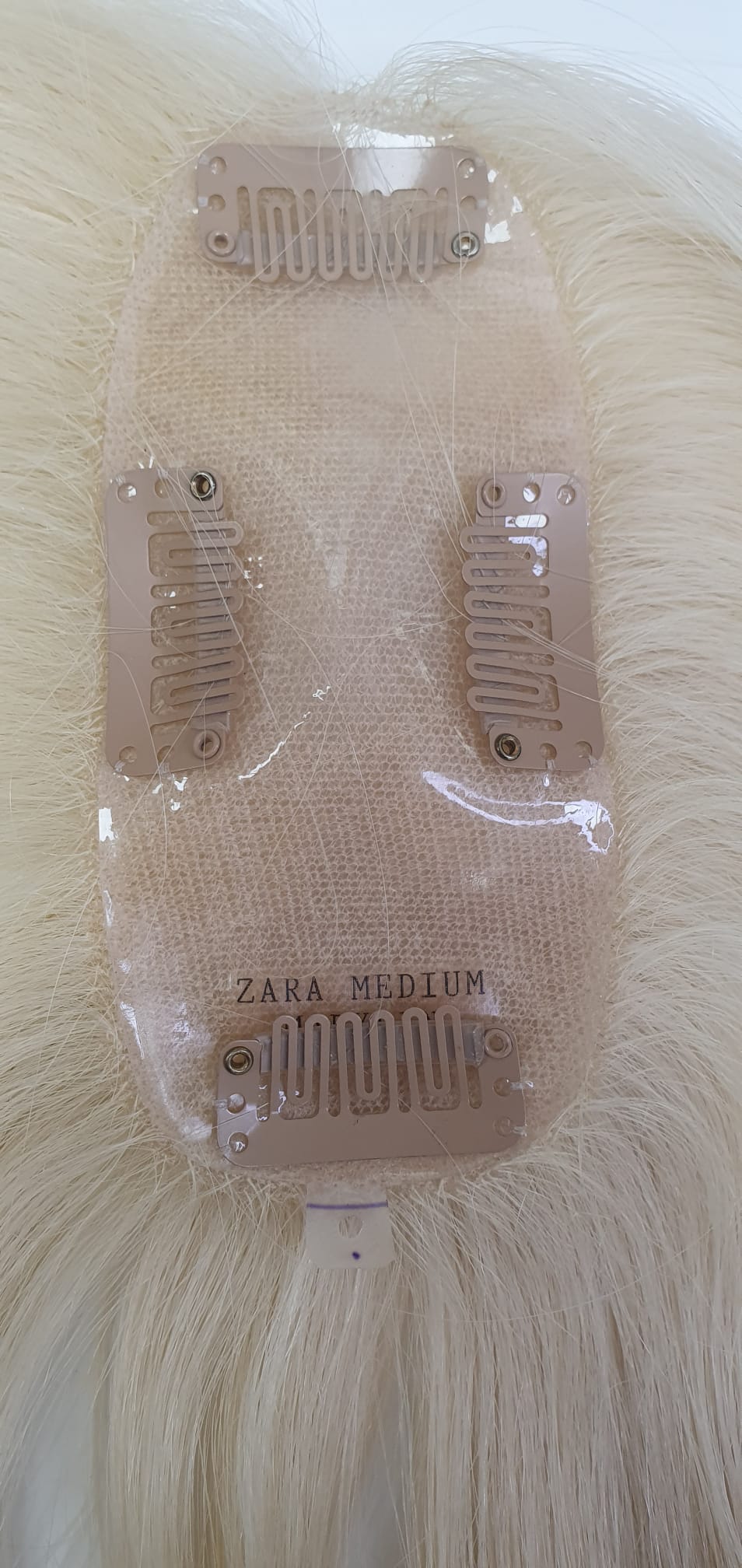 ZARA Medium Human Hair Topper MARYLIN