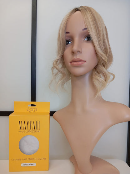 ZARA Medium Human Hair Topper SUNSET BLONDE