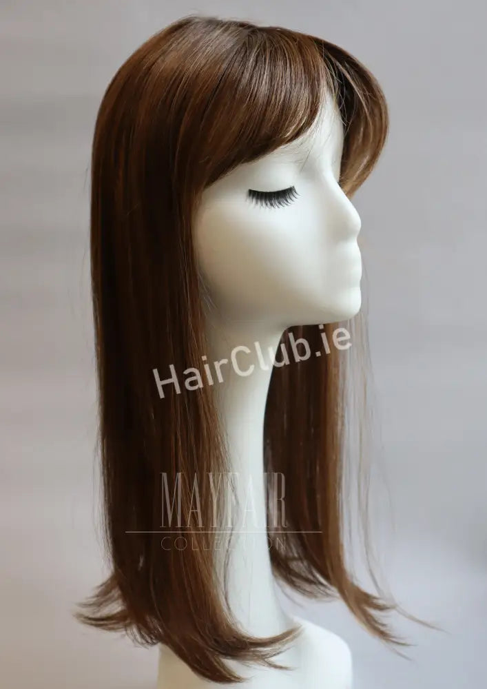 Baroness Mixed Brown Rooted - Hair Topper Hair Toppers