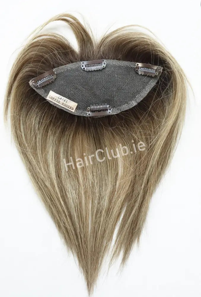 Capri Hair Fringe Frontal Topper Cofee Rooted Toppers