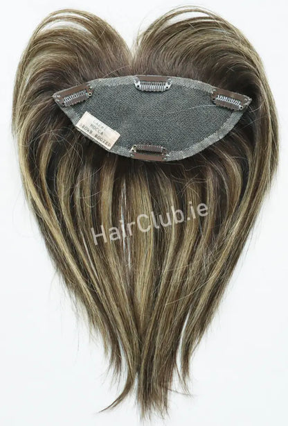 Capri Hair Fringe Frontal Topper Mocca Brown Rooted Toppers