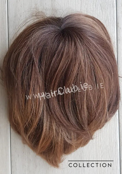 Channel - Mayfair Wig Collection Mixed Brown Rooted Synthetic