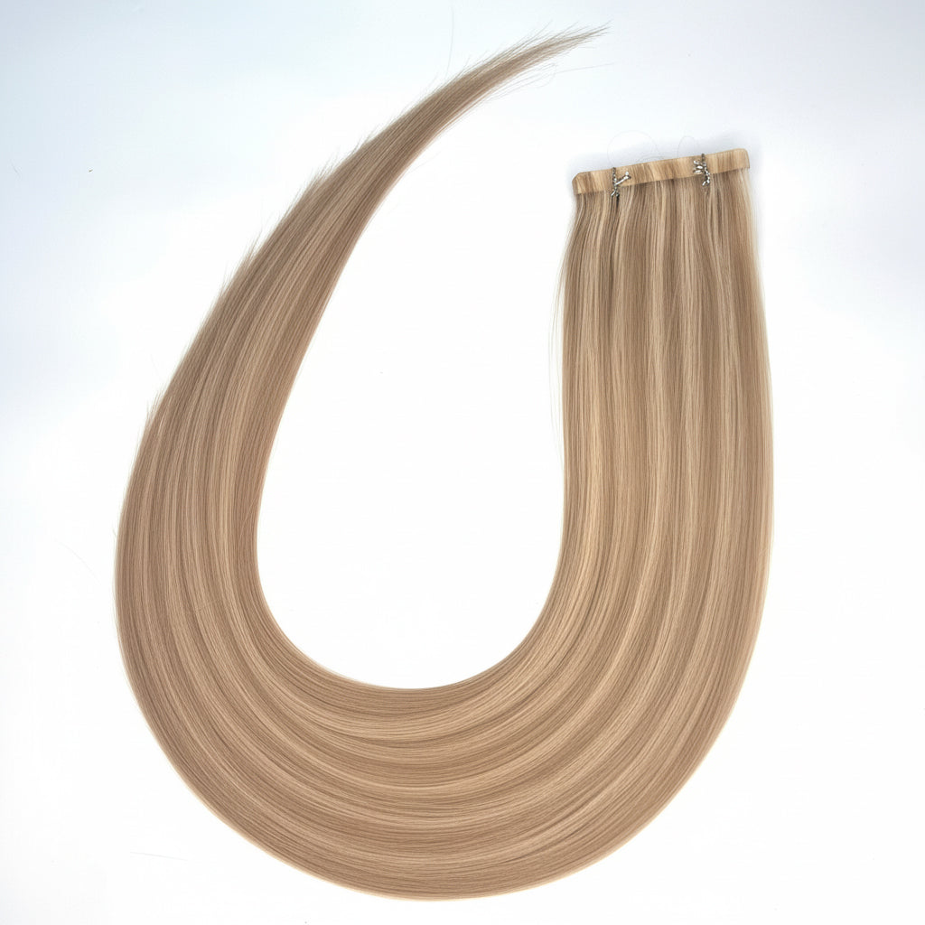 ASH BLONDE - Invisible Length Human Hair Extensions