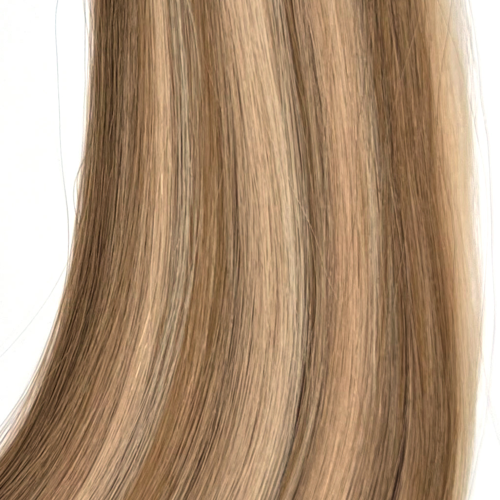 CHOCOLATE BLONDE - Invisible Length Human Hair Extensions