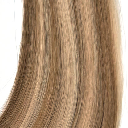 CHOCOLATE BLONDE - Invisible Length Human Hair Extensions