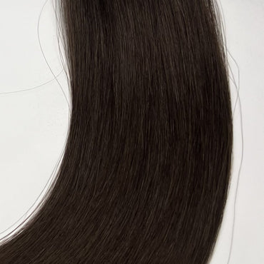 EXTRA DARK BROWN - Invisible Length Human Hair Extensions