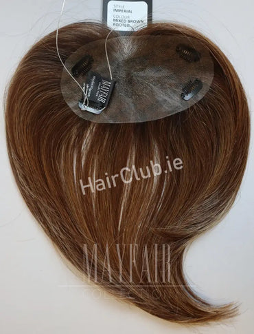 Imperial Mixed Brown Rooted - Hair Topper Hair Toppers