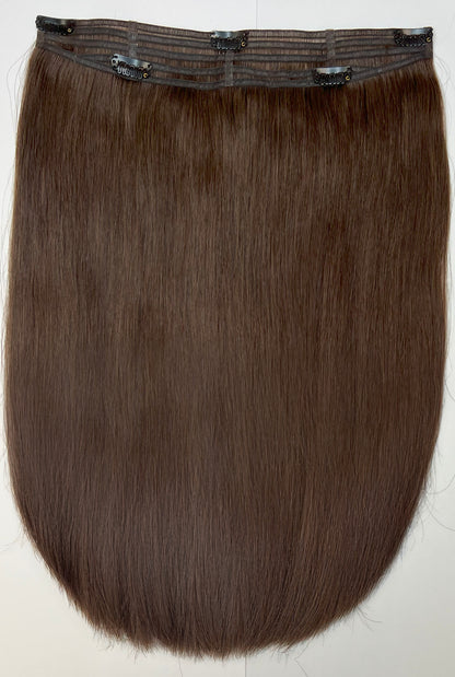 Colour 2 Russian Hair Invisible Clip-in 16inch