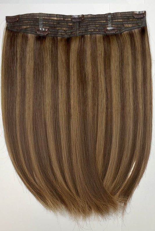 Colour P4/8 Russian Hair Invisible Clip-in 16inch
