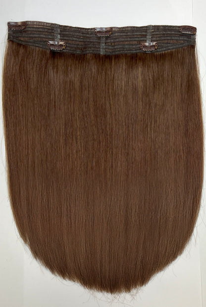 Colour 4 Russian Hair Invisible Clip-in 16inch