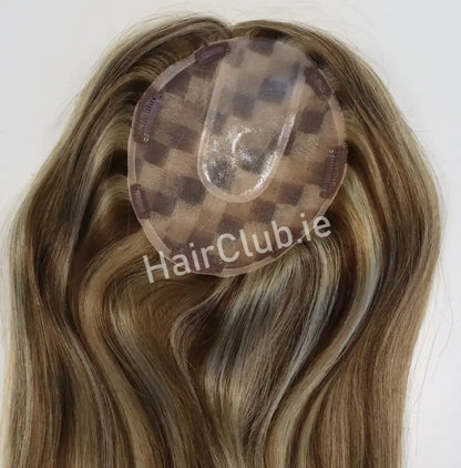 Juliet Human Hair Topper Chocolate Blonde Toppers