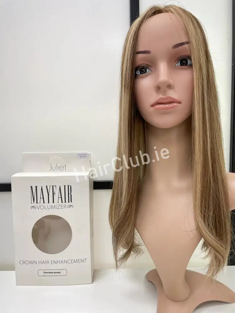 Juliet Human Hair Topper Chocolate Blonde Toppers