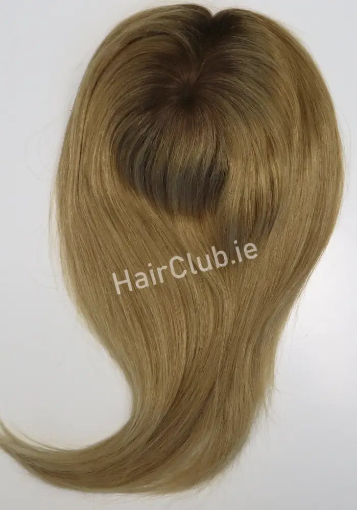 Juliet Human Hair Topper Rooted Warm Blonde Toppers