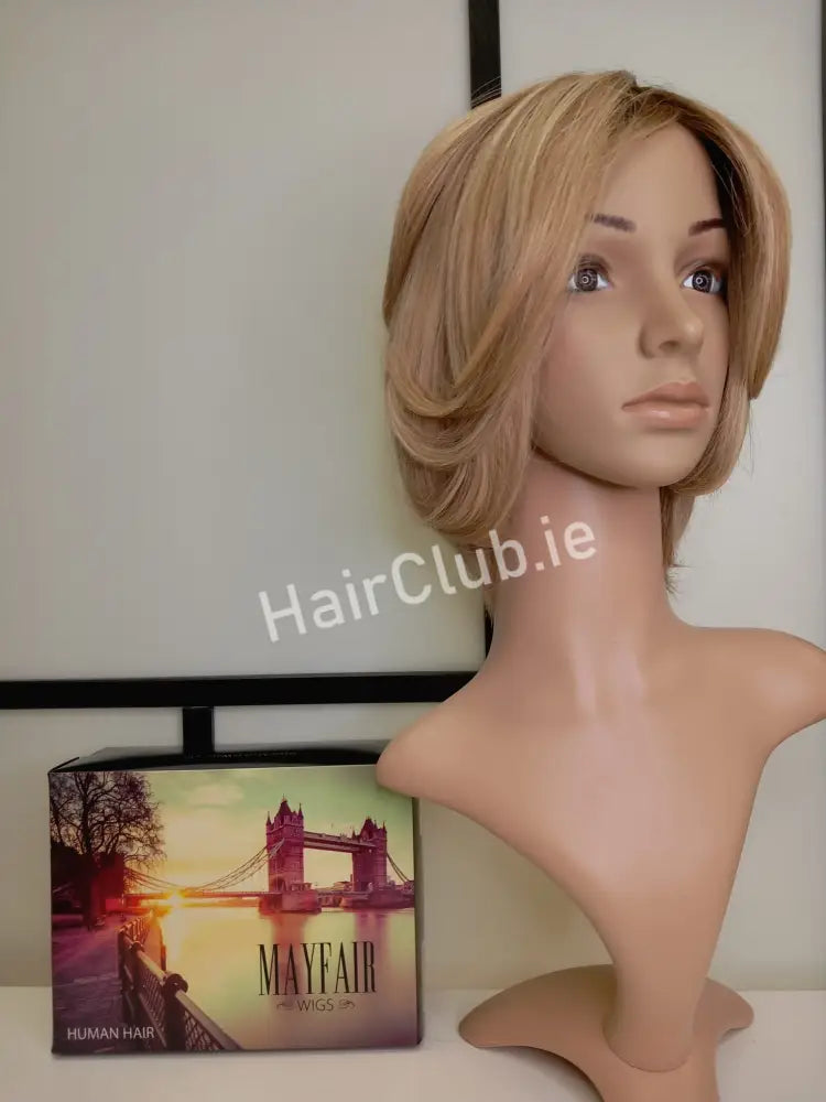 Lush Human Hair Wig Mocca Rooted