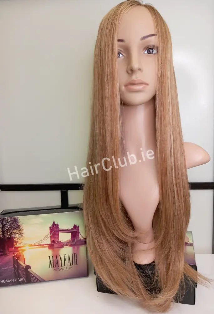 Passion Human Hair Wig Coffee Rooted