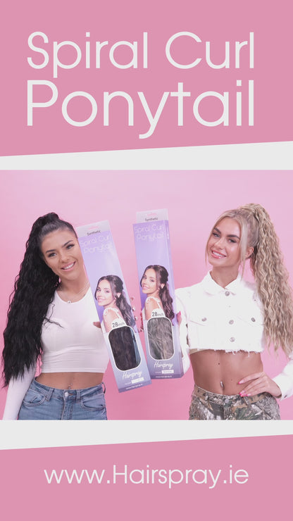 Spring Honey Spiral Curl Ponytail 28inch