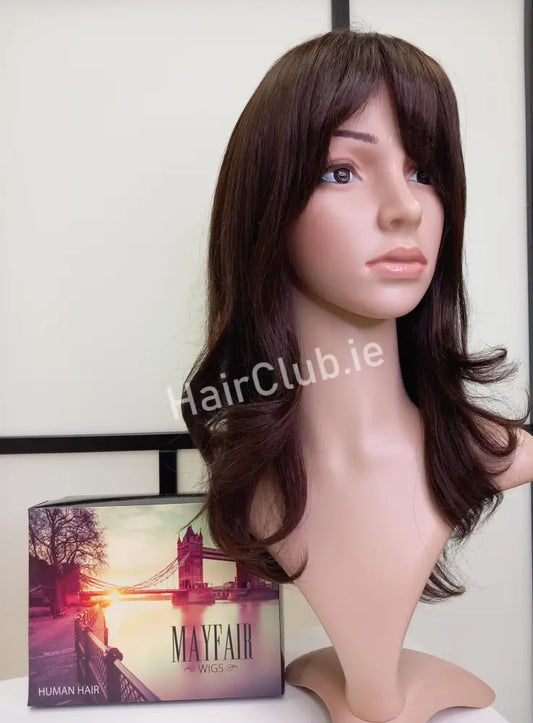 Victoria Human Hair Wig Colour 1B