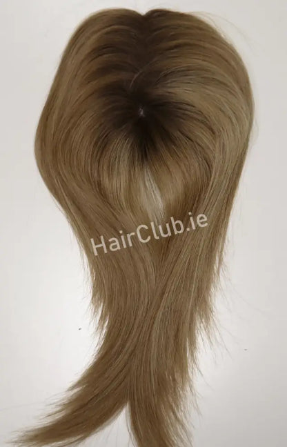 Zara Medium Human Hair Topper Cofffee Rooted Toppers