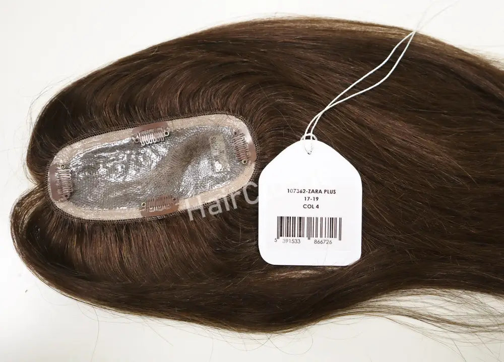 Zara Medium Human Hair Topper Colour 4 Toppers