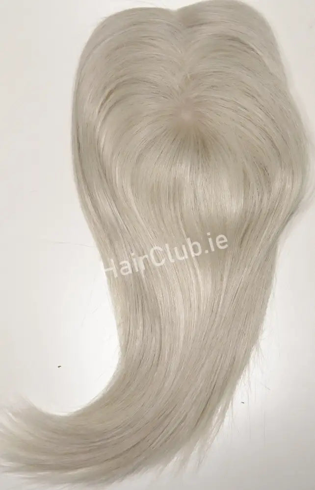 Zara Medium Human Hair Topper White Mix Toppers