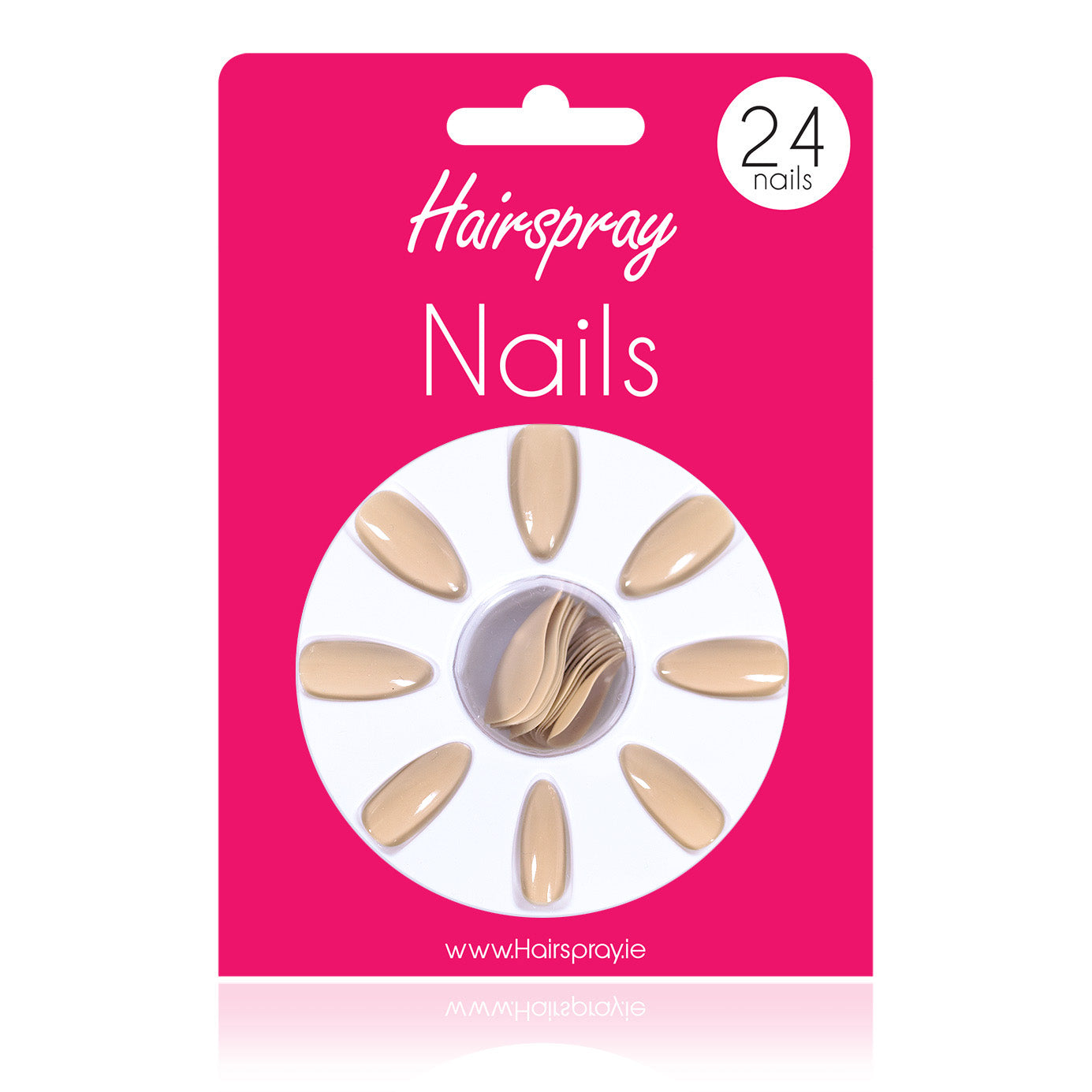 Hairspray 24 Stiletto Nails (No Glue Included)