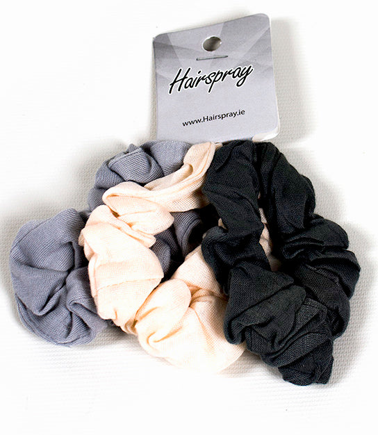 Scrunchie MYPOO11 Black Grey