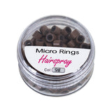 Micro Rings White 0.3mm with Sillicone Colour 9