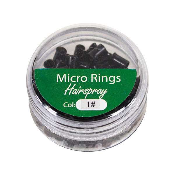 Micro Rings Green Tube Bead Non Sillicone Colour 1