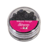 Micro Rings Pink 0.4mm with Sillicone Colour 1
