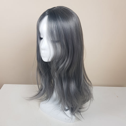 Ombre Grey Madison Wig No Fringe